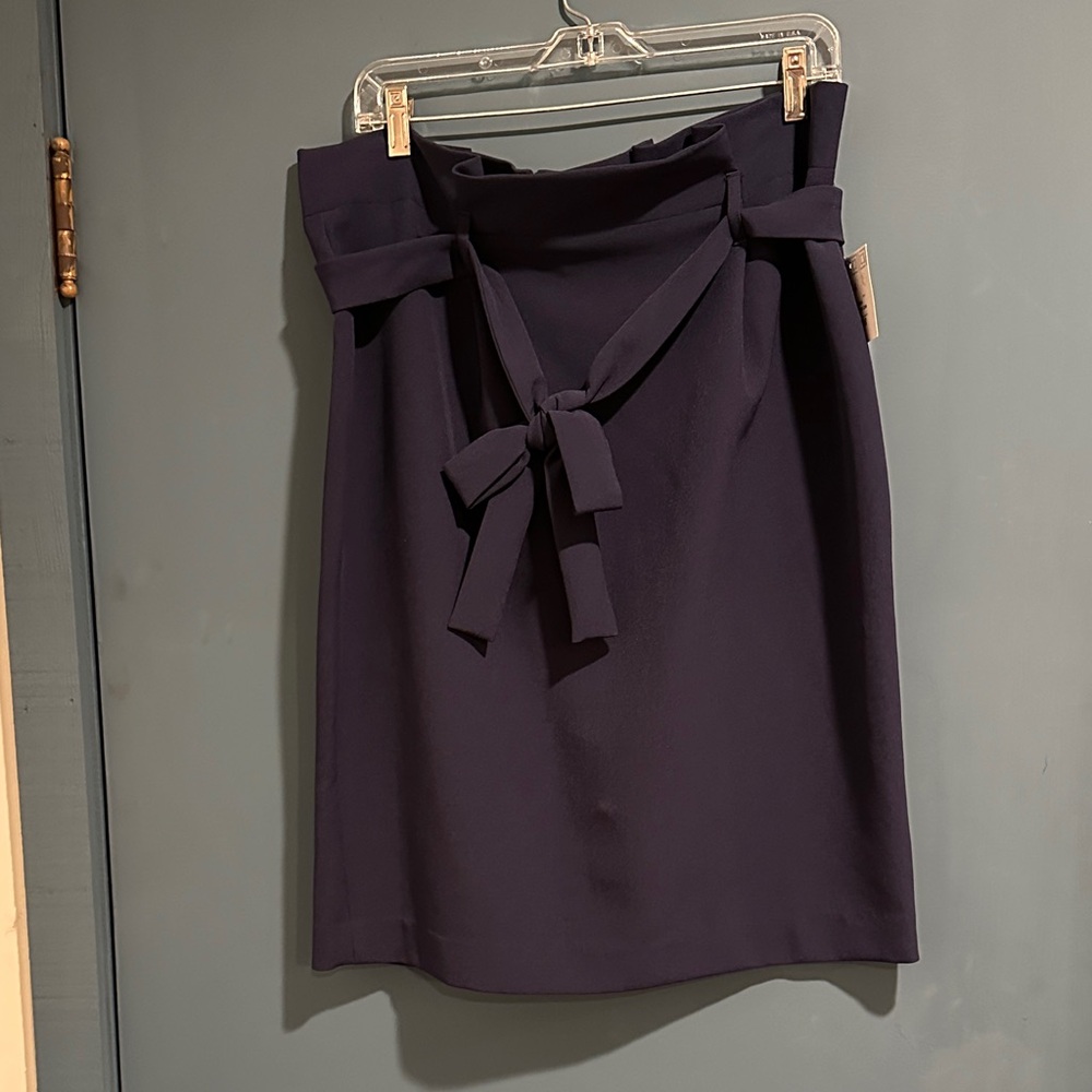 Liz Claiborne Navy Blue Pencil Skirt